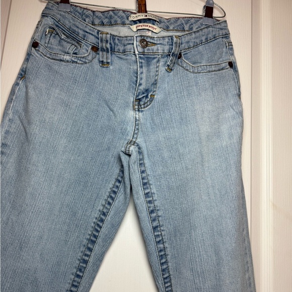Tommy Hilfiger Light Wash Flare Jeans - Picture 5 of 8